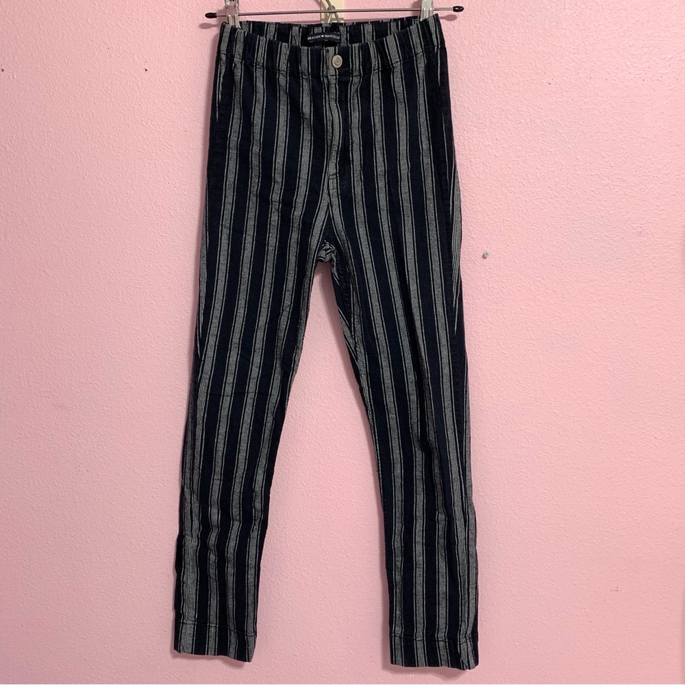 Brandy Melville High-Waisted Striped Pants - Picture 2 of 8